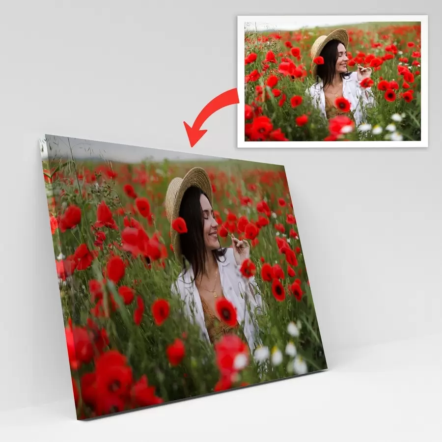 carta da parati Un regalo per una ragazza basato sulla sua foto nr. s47218