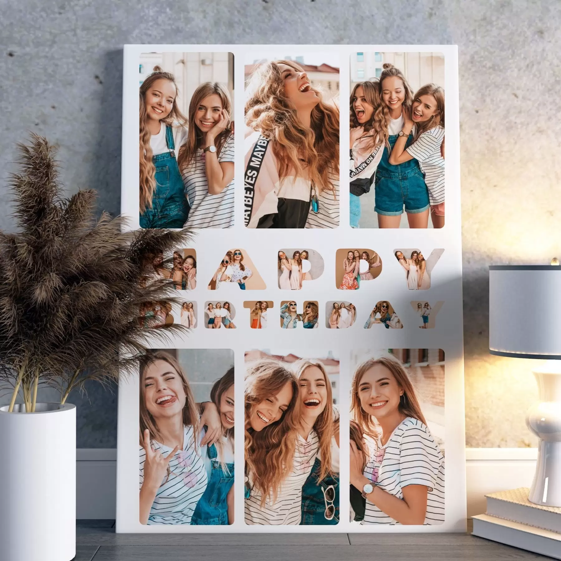 carta da parati Collage fotografico come regalo di compleanno nr. s47234