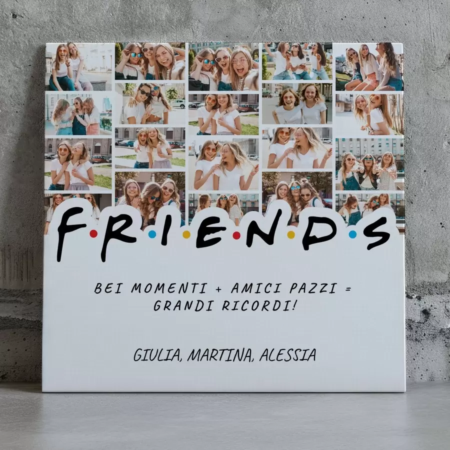 carta da parati Fotocollage regalo per amici per le festività nr. s47559
