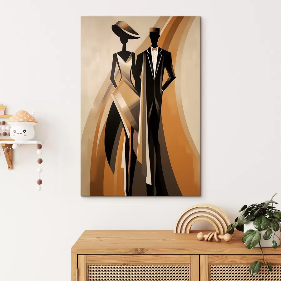 carta da parati Coppia astratta nr. s47357