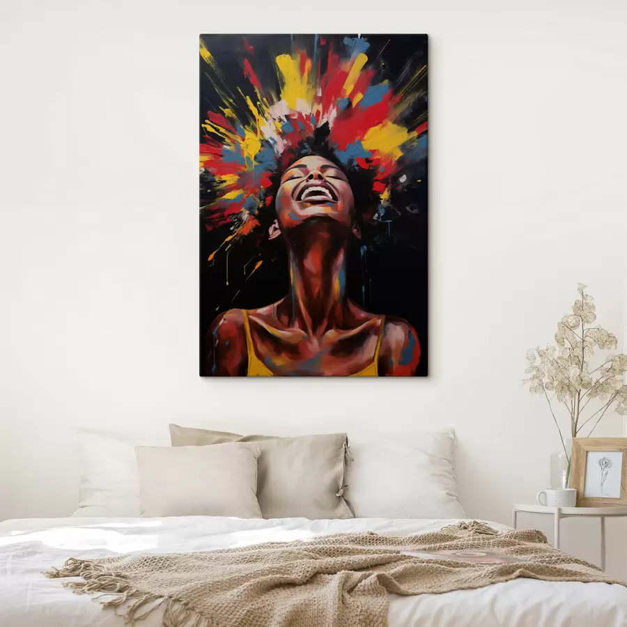 carta da parati Esplosione colorata di vernice nr. s47368