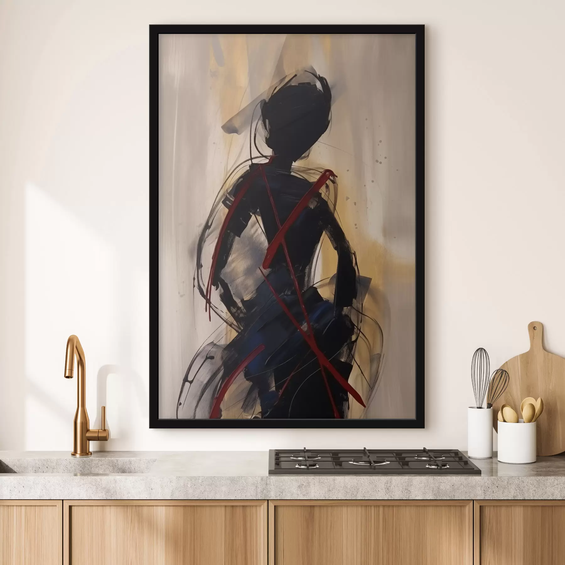 carta da parati Silhouette astratta nr. f47344