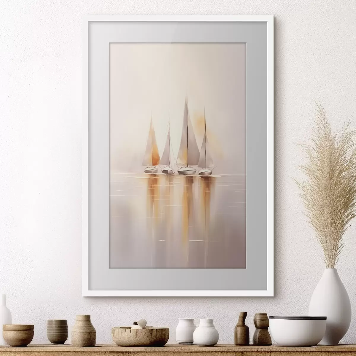 Poster Barca e tenerezza f47347