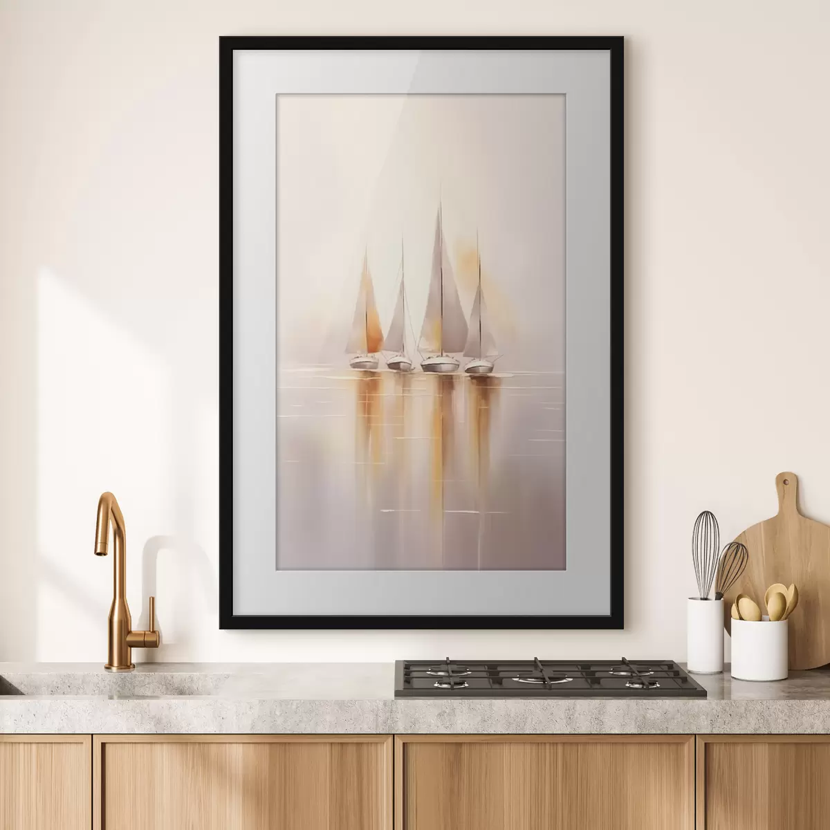 Poster Barca e tenerezza f47347