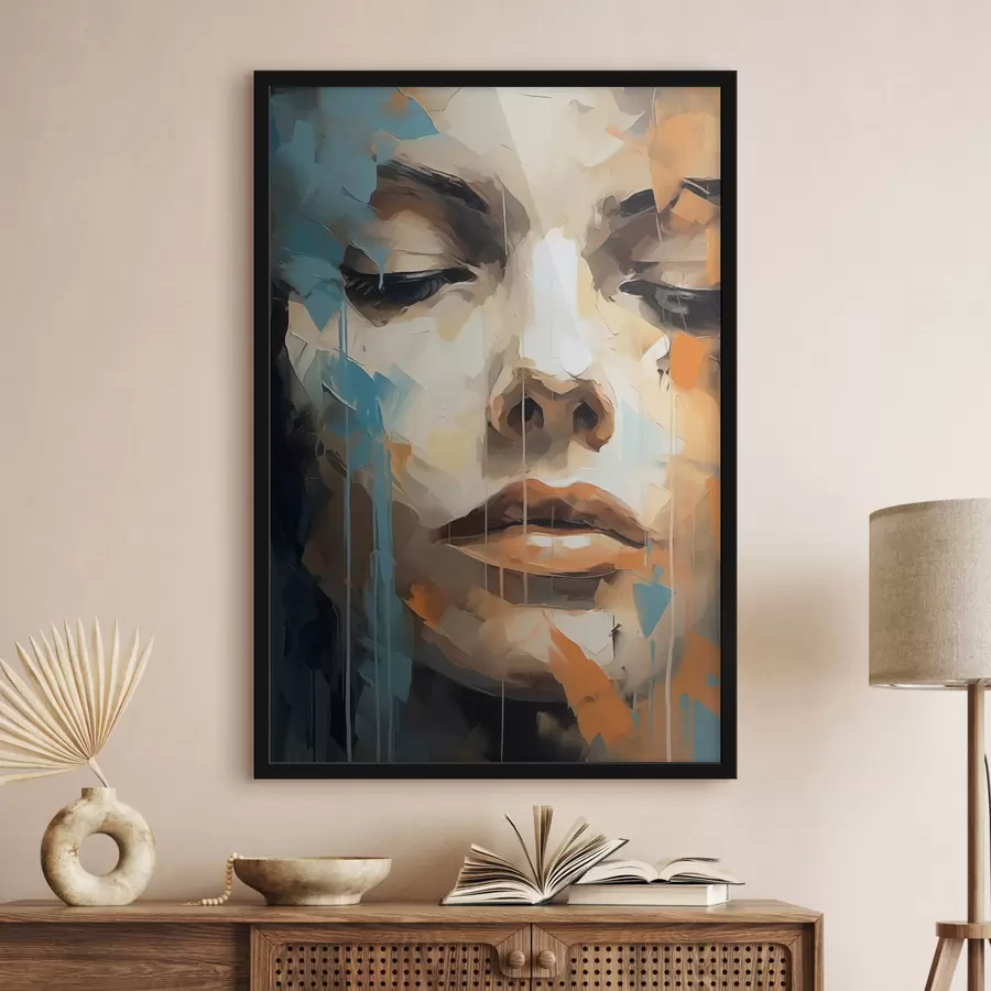 carta da parati Ritratto astratto nr. f47348