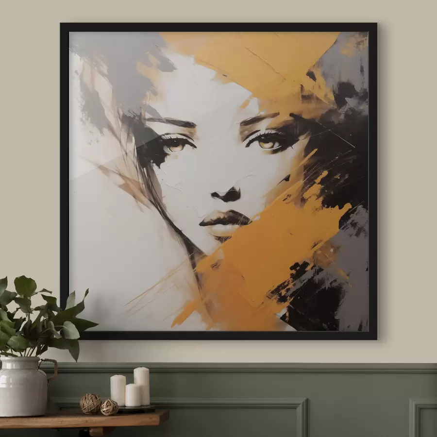 carta da parati Ritratto astratto nr. f47350