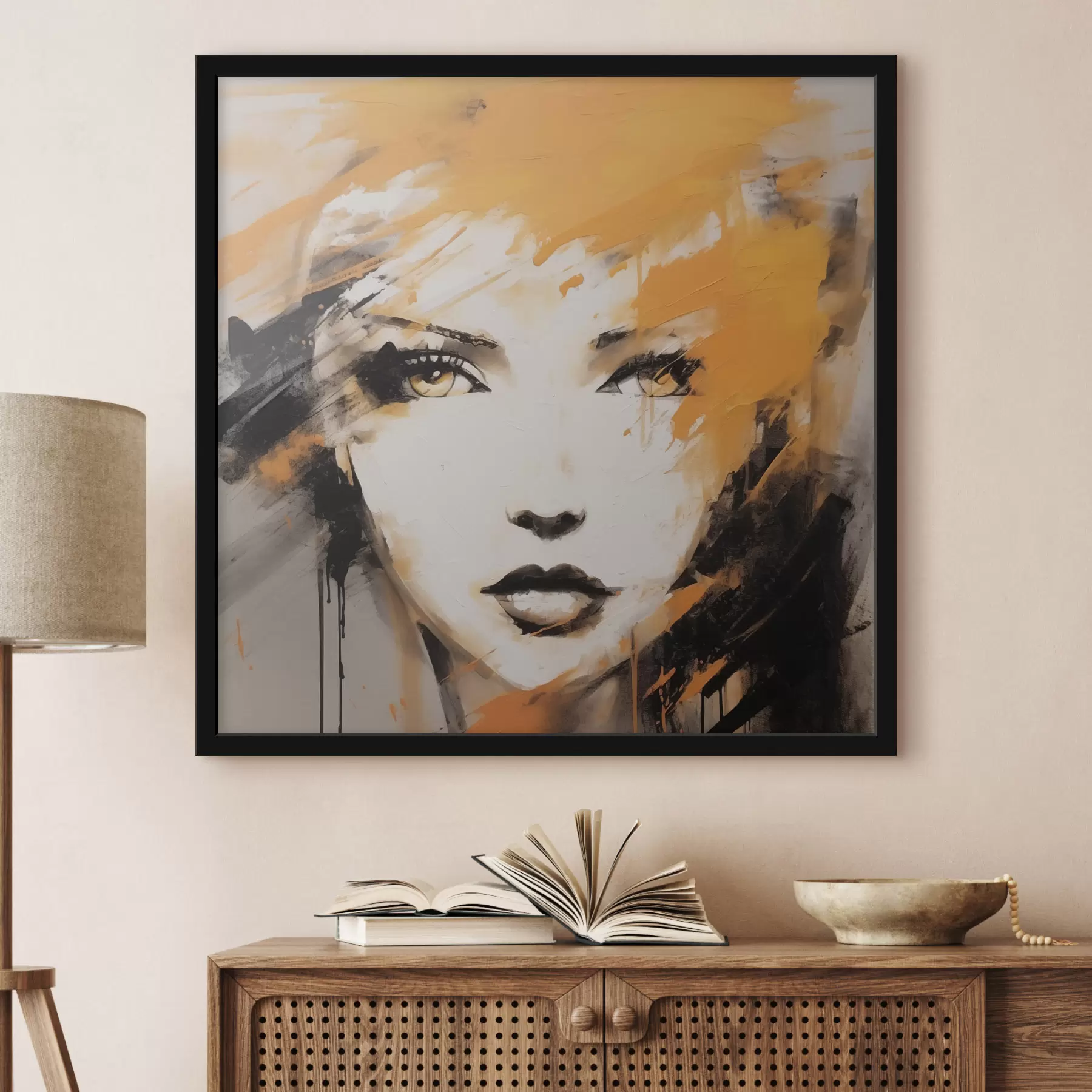 carta da parati Ritratto astratto nr. f47351