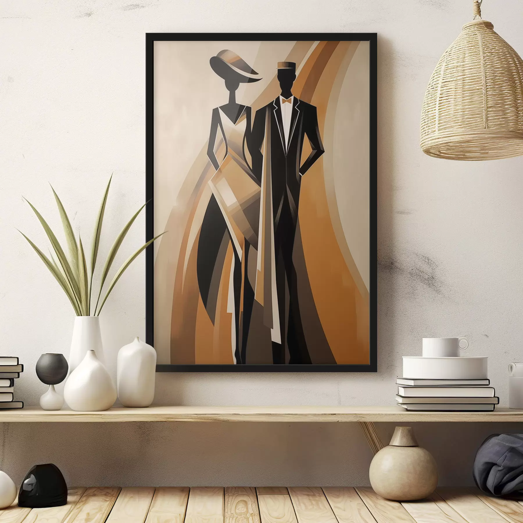 carta da parati Coppia astratta nr. f47357