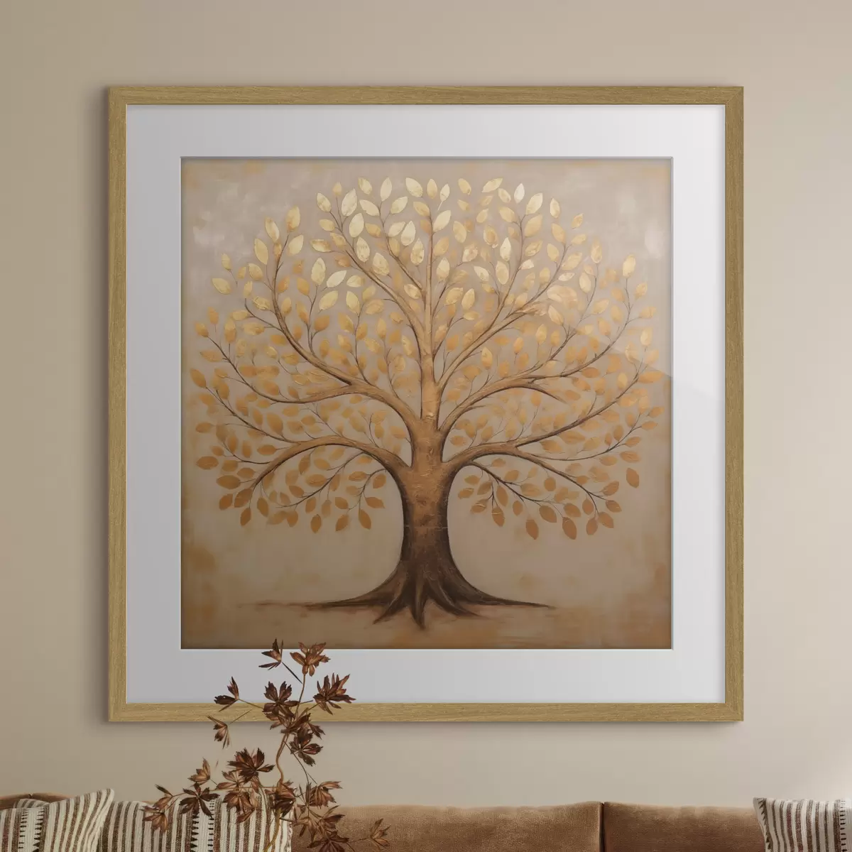 Poster Leopardo in una sciarpa f47371