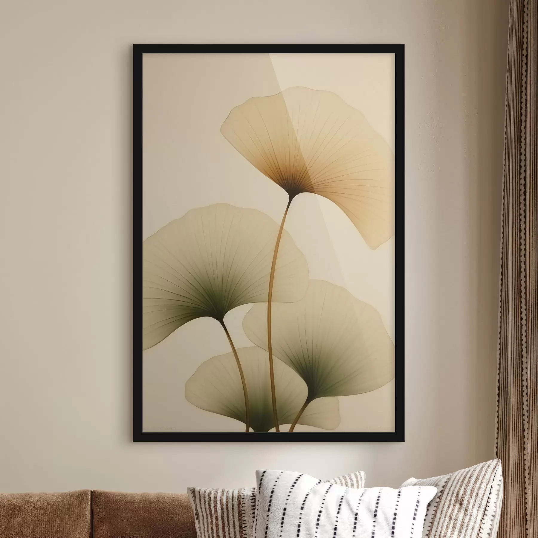 carta da parati Foglie di ginkgo nr. f47398