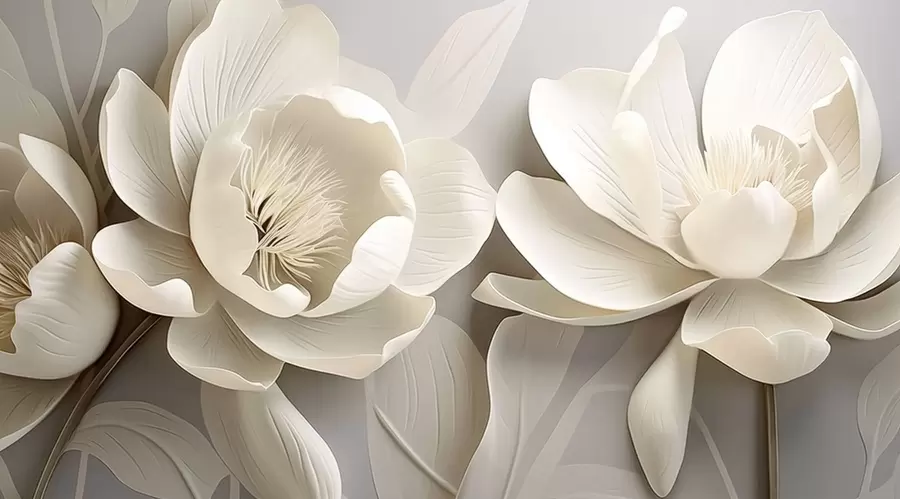 Carta da parati 3D Fiori Fiori fantastici n. w05105