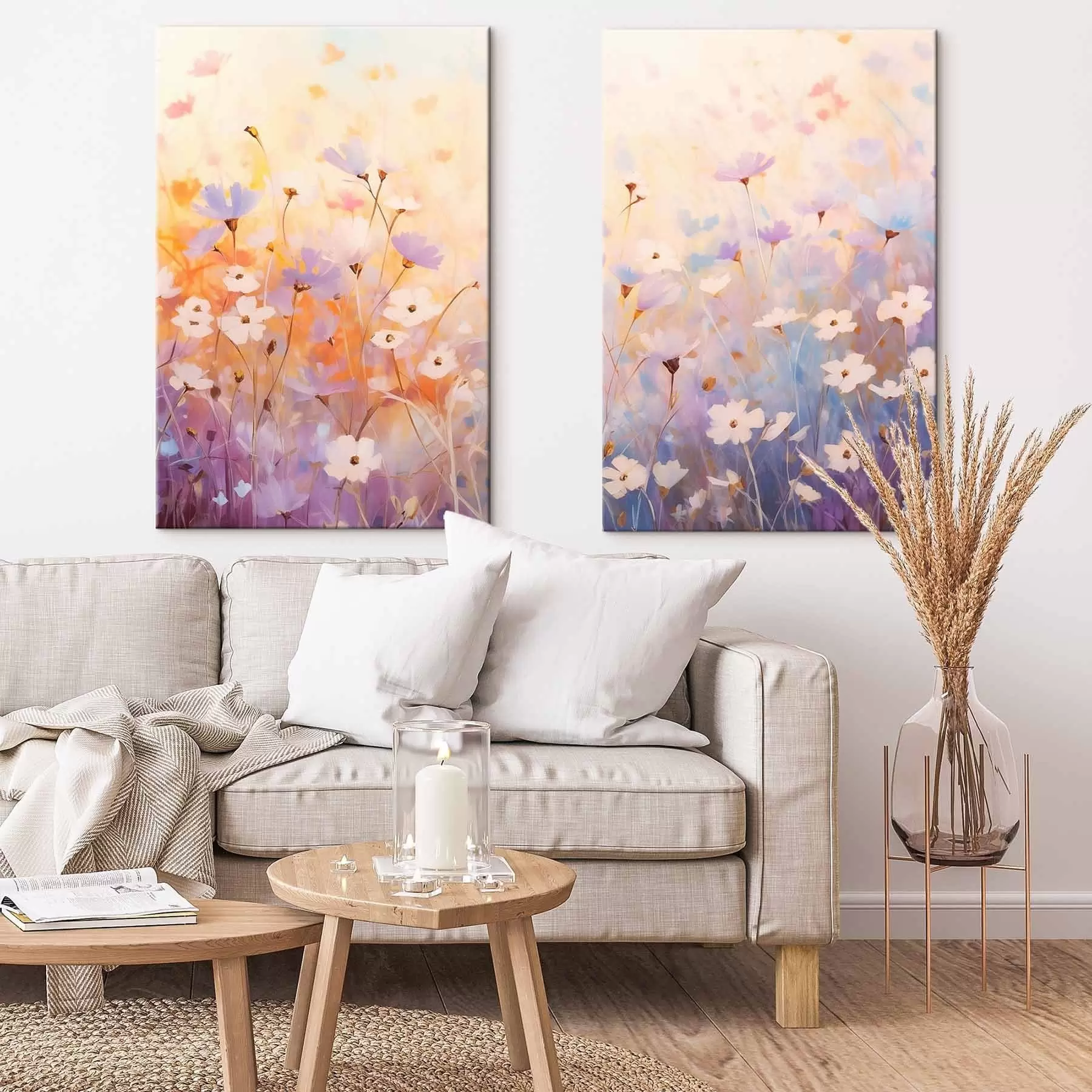 carta da parati Piccoli fiori selvatici nr. m01255