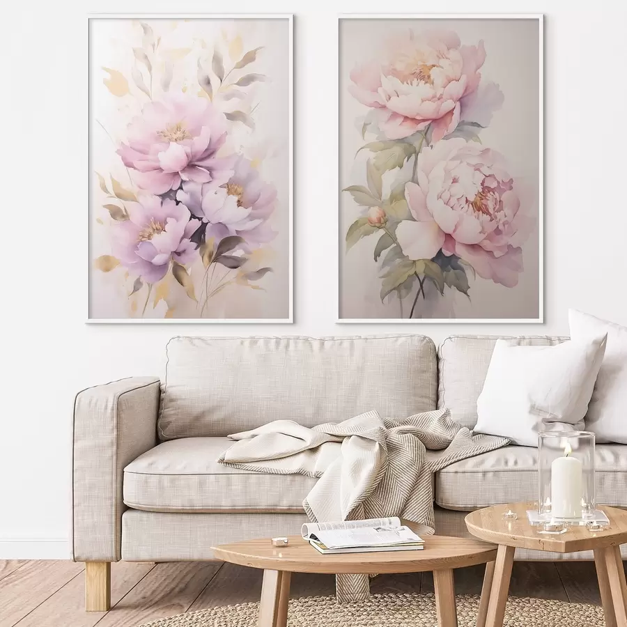 carta da parati Bouquet imitazione di un dipinto nr. d01080