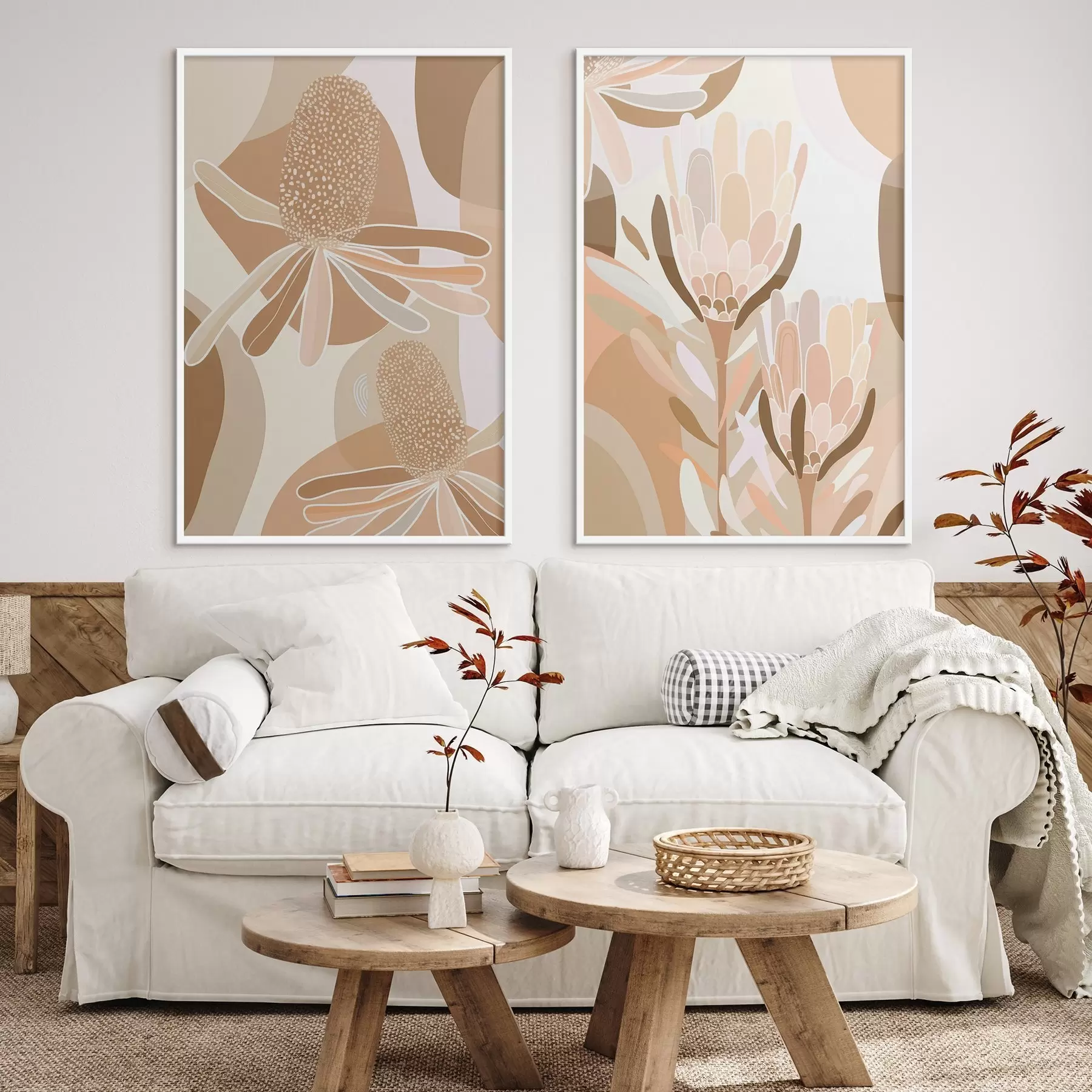 carta da parati Fiori astratti nr. d01107