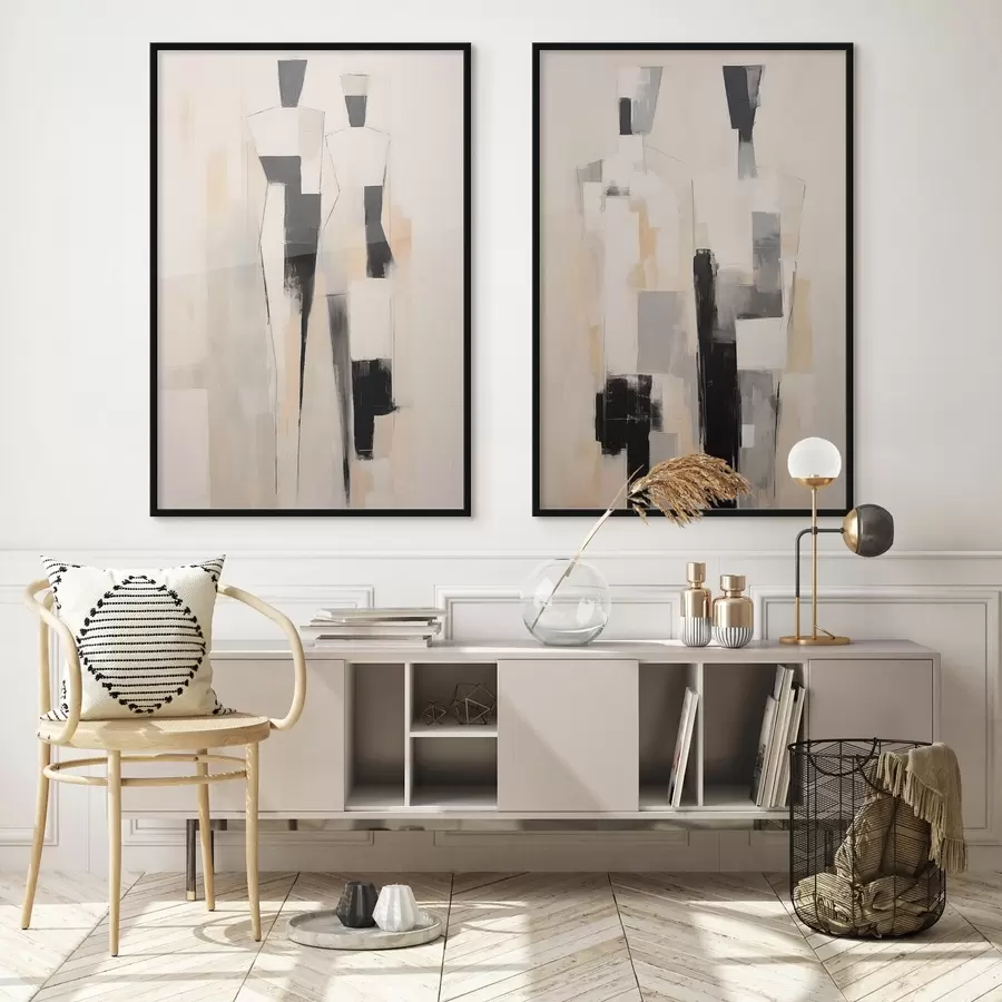 carta da parati Coppia astratta nr. d01111