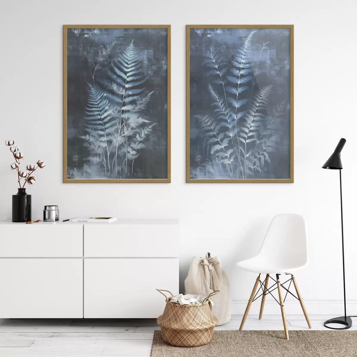 Poster Foglie e slancio d01121