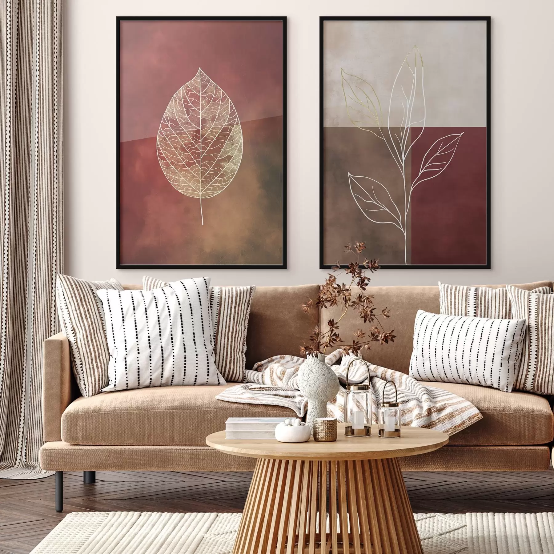 carta da parati Foglie nr. d01140