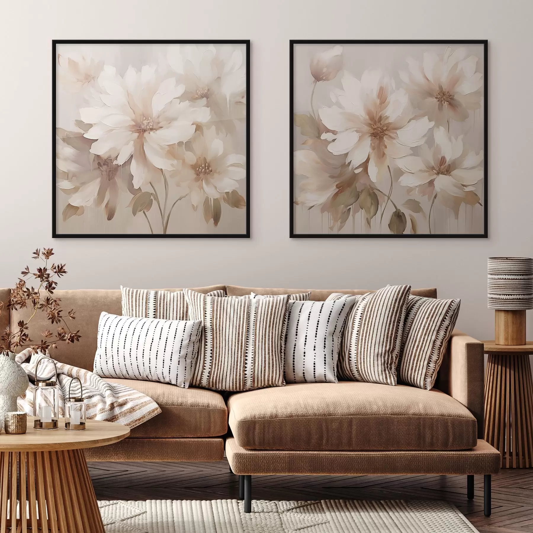 carta da parati Fiori astratti nr. d01104