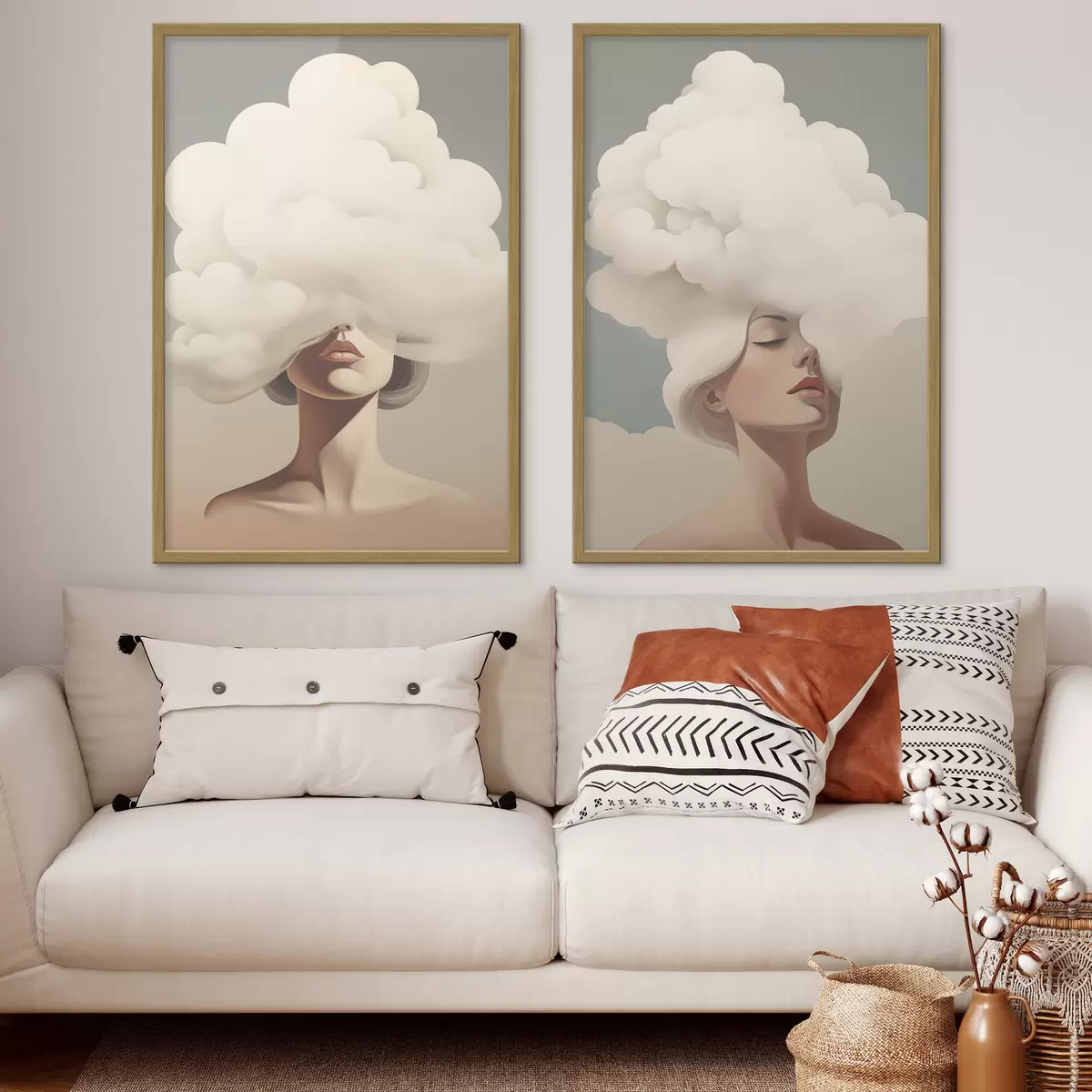Poster La ragazza e la nuvola d01186