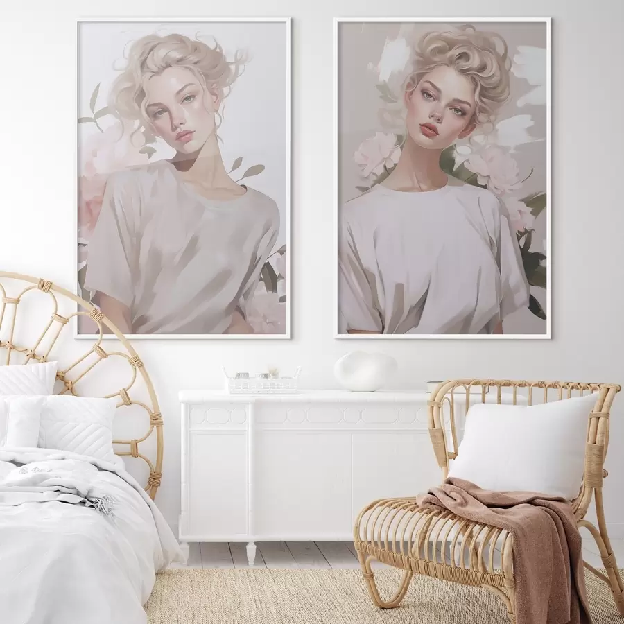 carta da parati Ritratto di ragazza nr. d01187