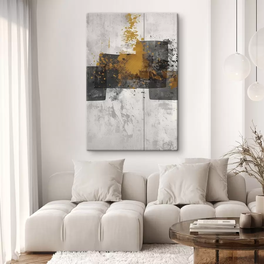 carta da parati Forme astratte su sfondo concreto nr. s47636