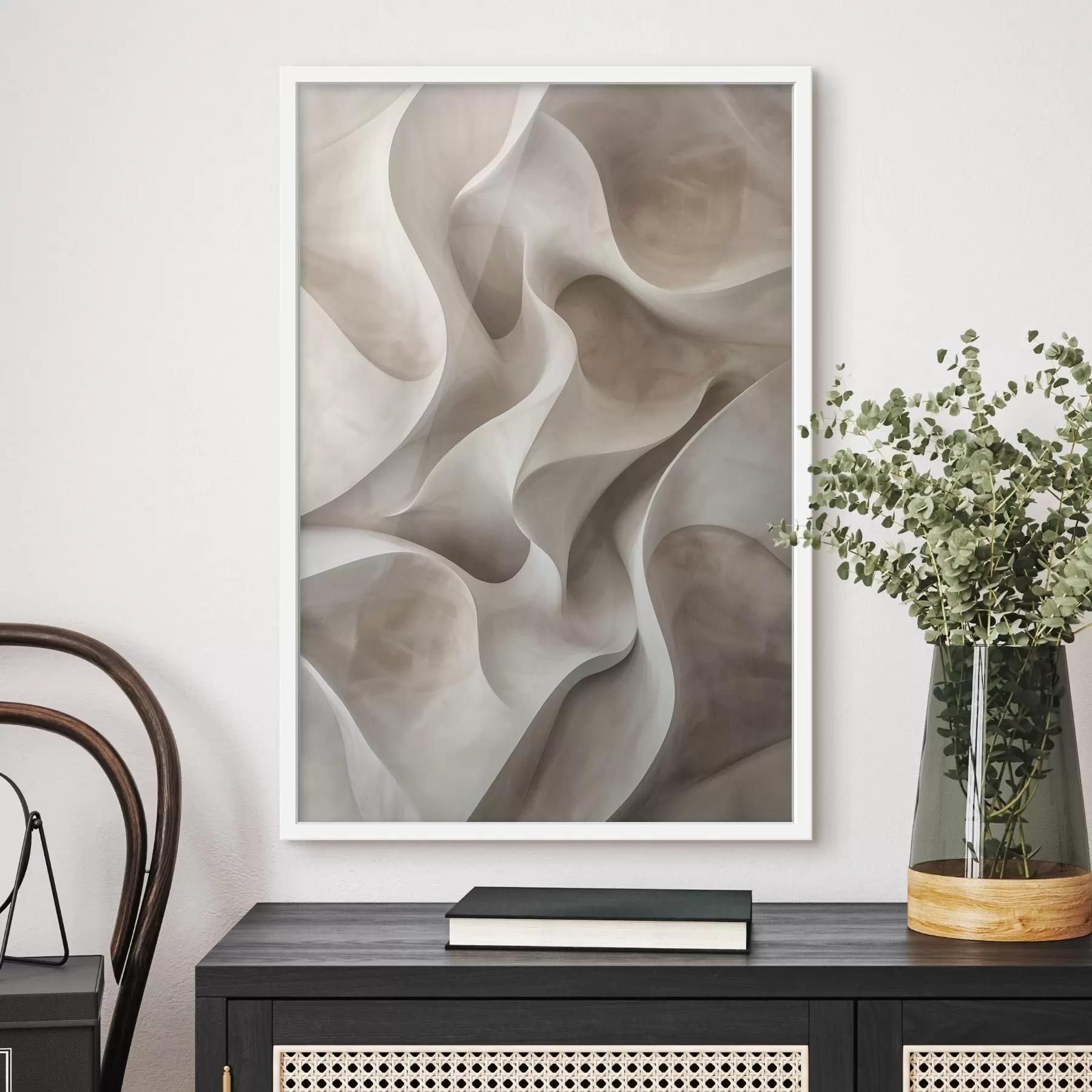 carta da parati Imitazione delle onde volumetriche nr. f47629