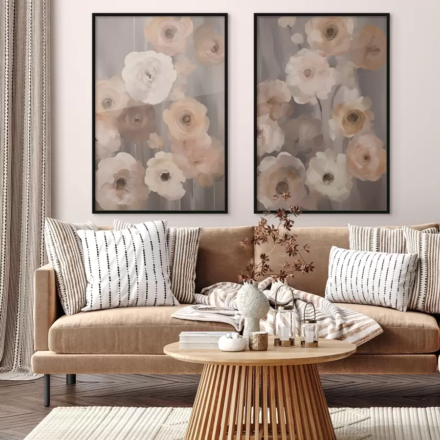 carta da parati Fiori astratti nr. d00542