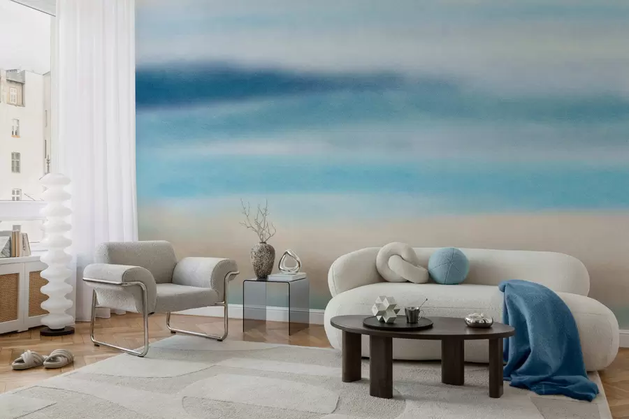 carta da parati dipinto materico in stile acquerello nr. w05066