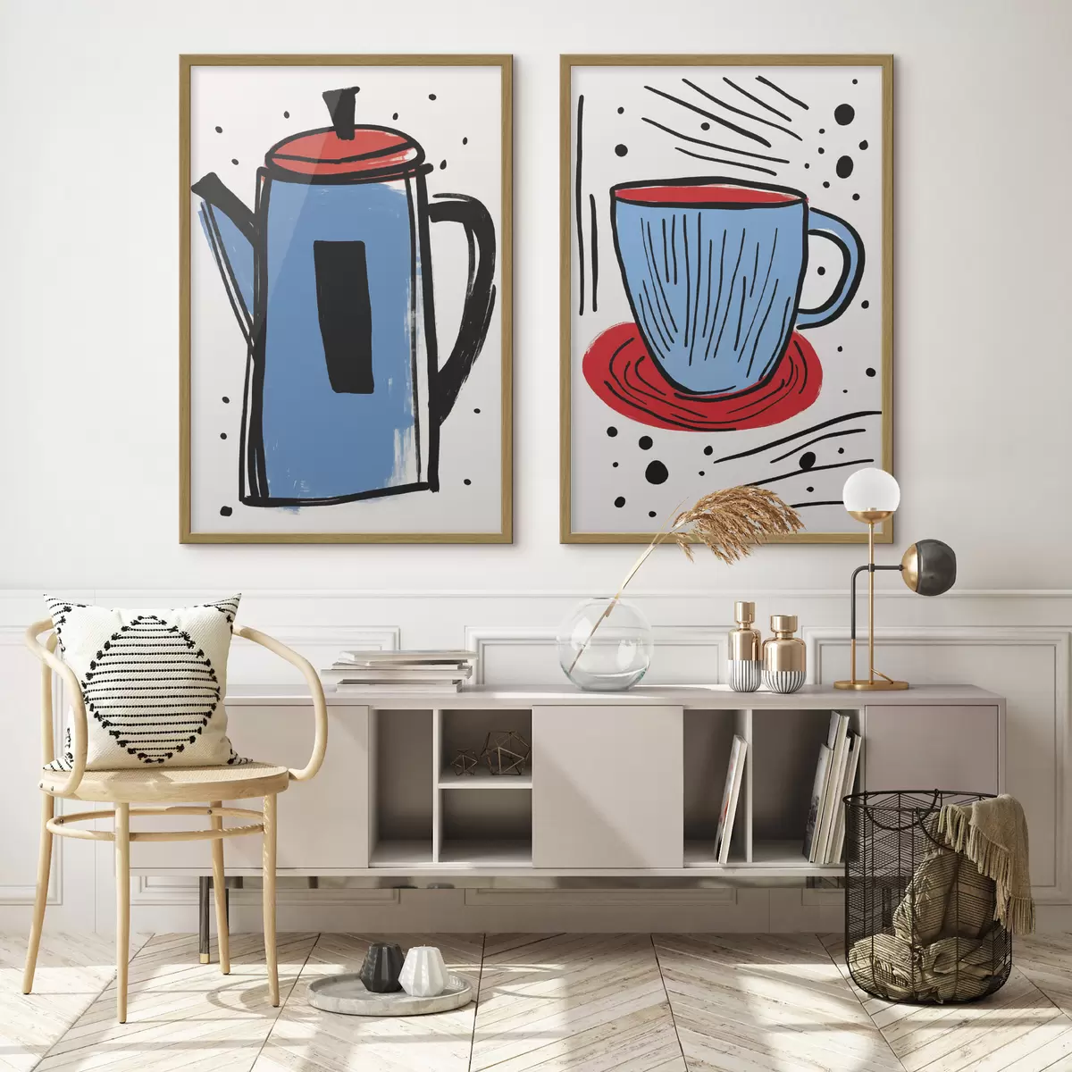 Poster Caffè e grazia d01225