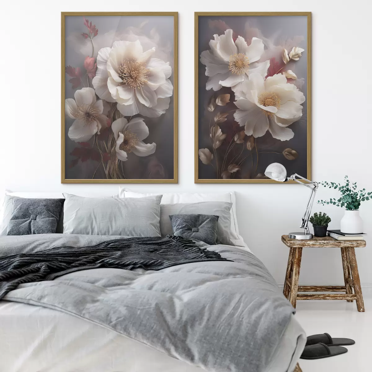 Poster Peonie e quiete d01243