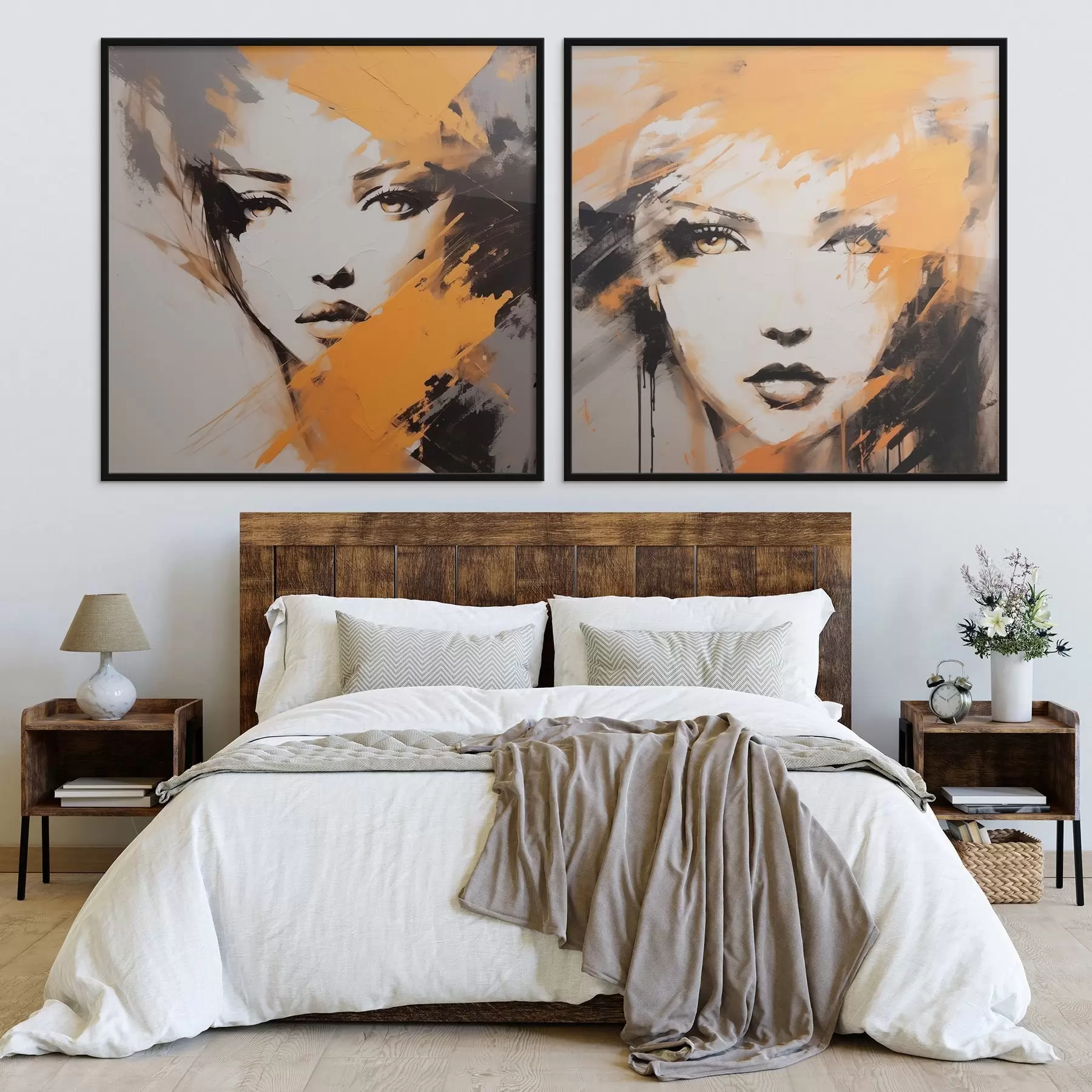 carta da parati Ritratti astratti nr. d01197