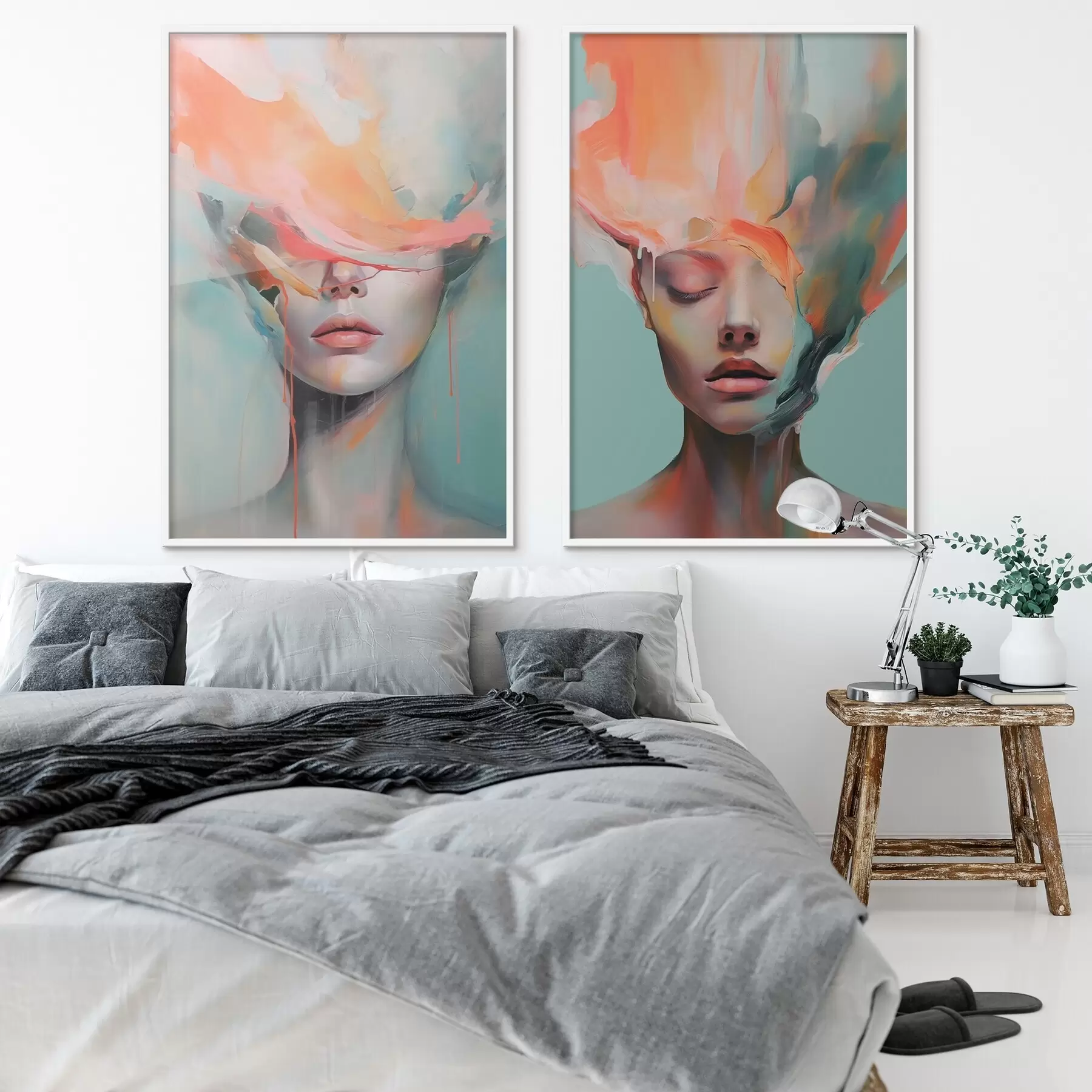 carta da parati Ritratti astratti nr. d01211