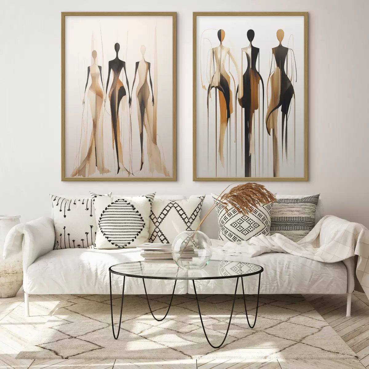 Poster Sagoma e carezza d01214