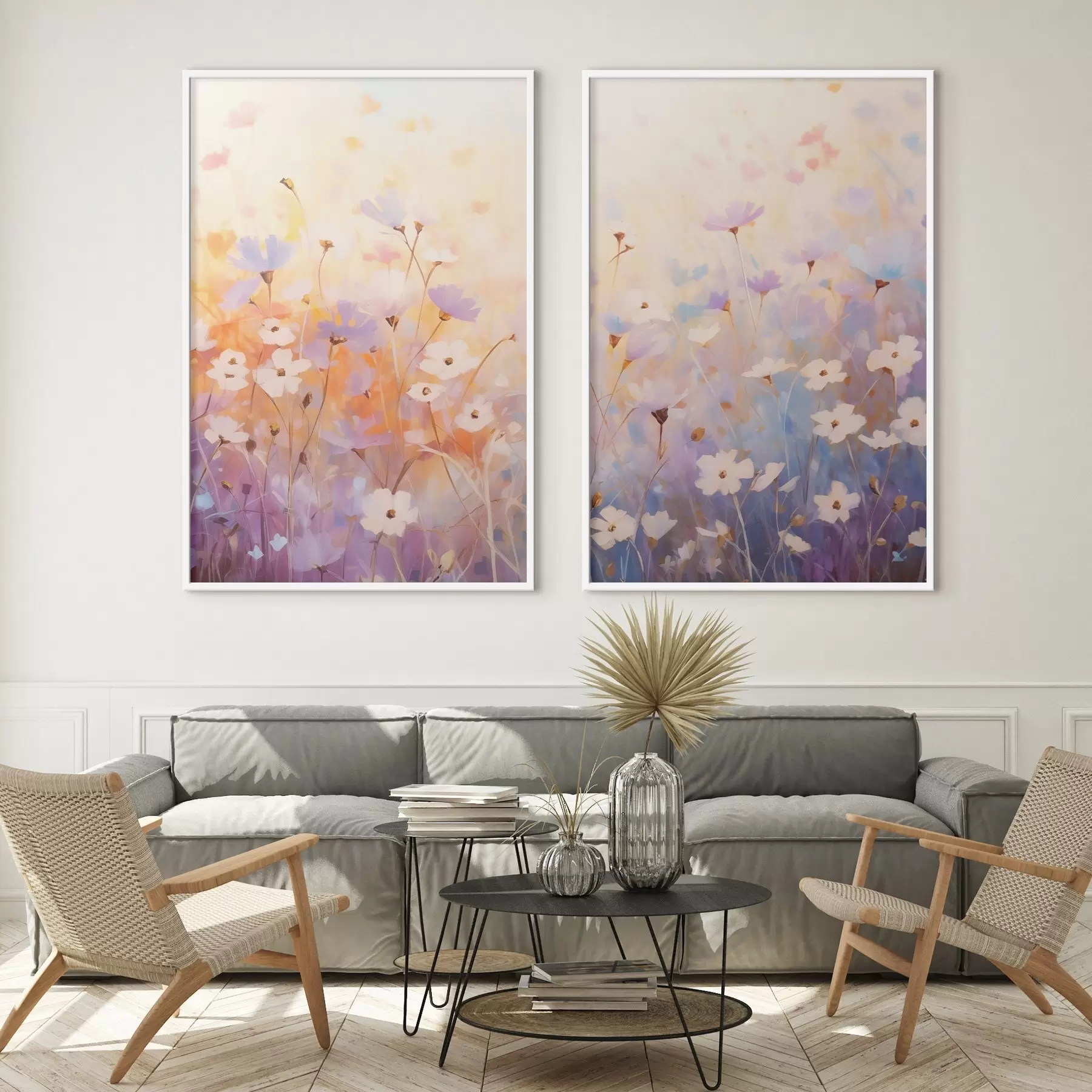 carta da parati Piccoli fiori selvatici nr. d01255