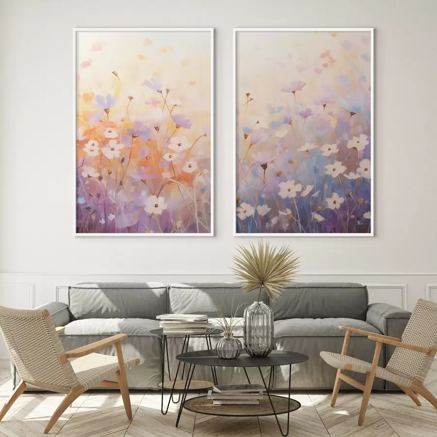 carta da parati Piccoli fiori selvatici nr. d01255