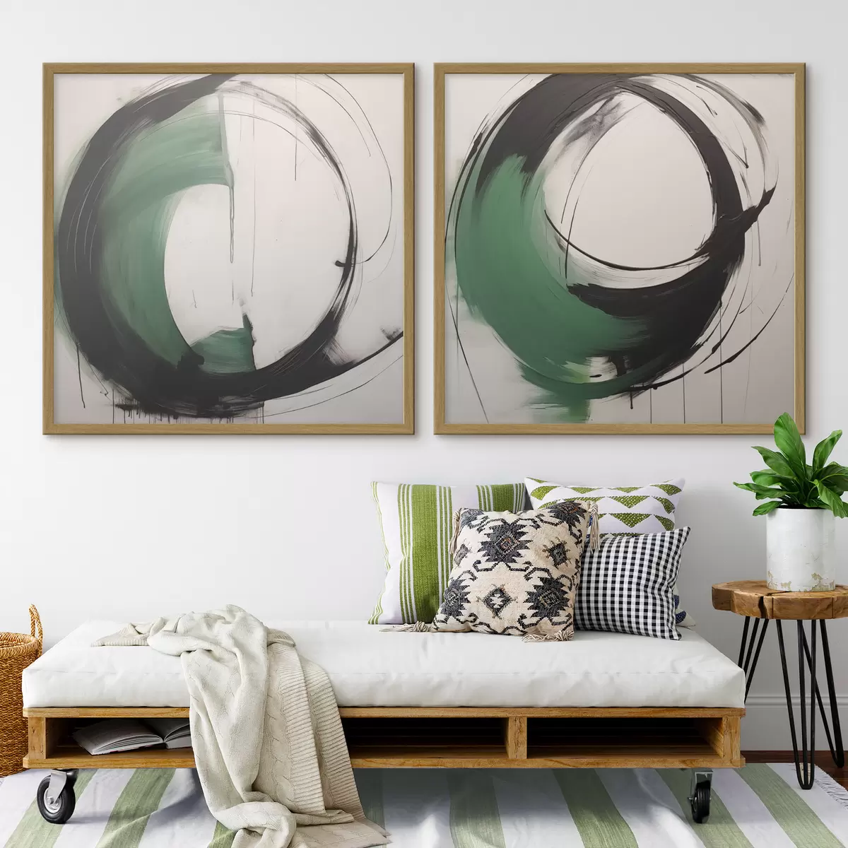 Poster Cerchi e eco d01208