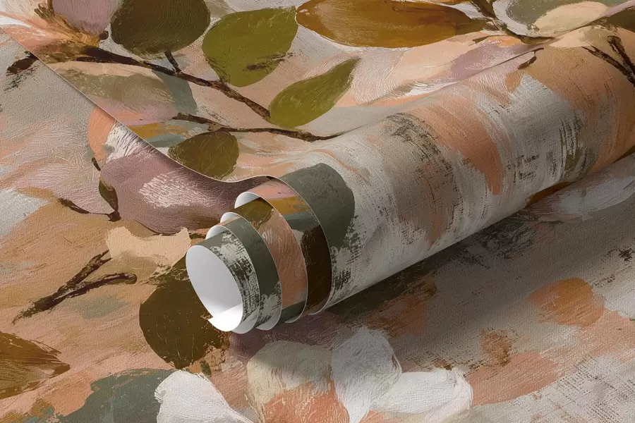 carta da parati Pennellate floreali nr. a00968