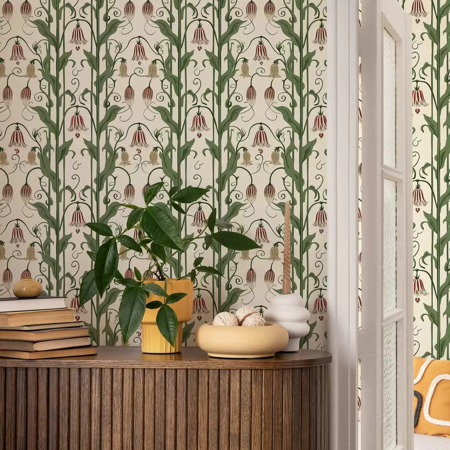 carta da parati Campanelle floreali nr. a01148