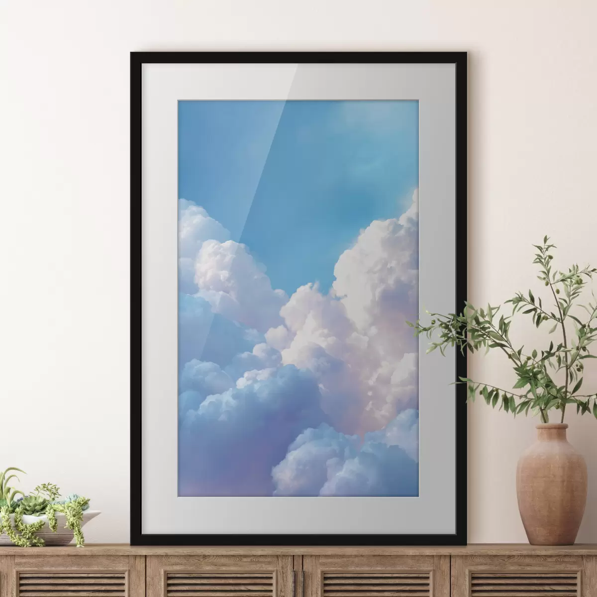 Poster Nuvole e grazia f47089