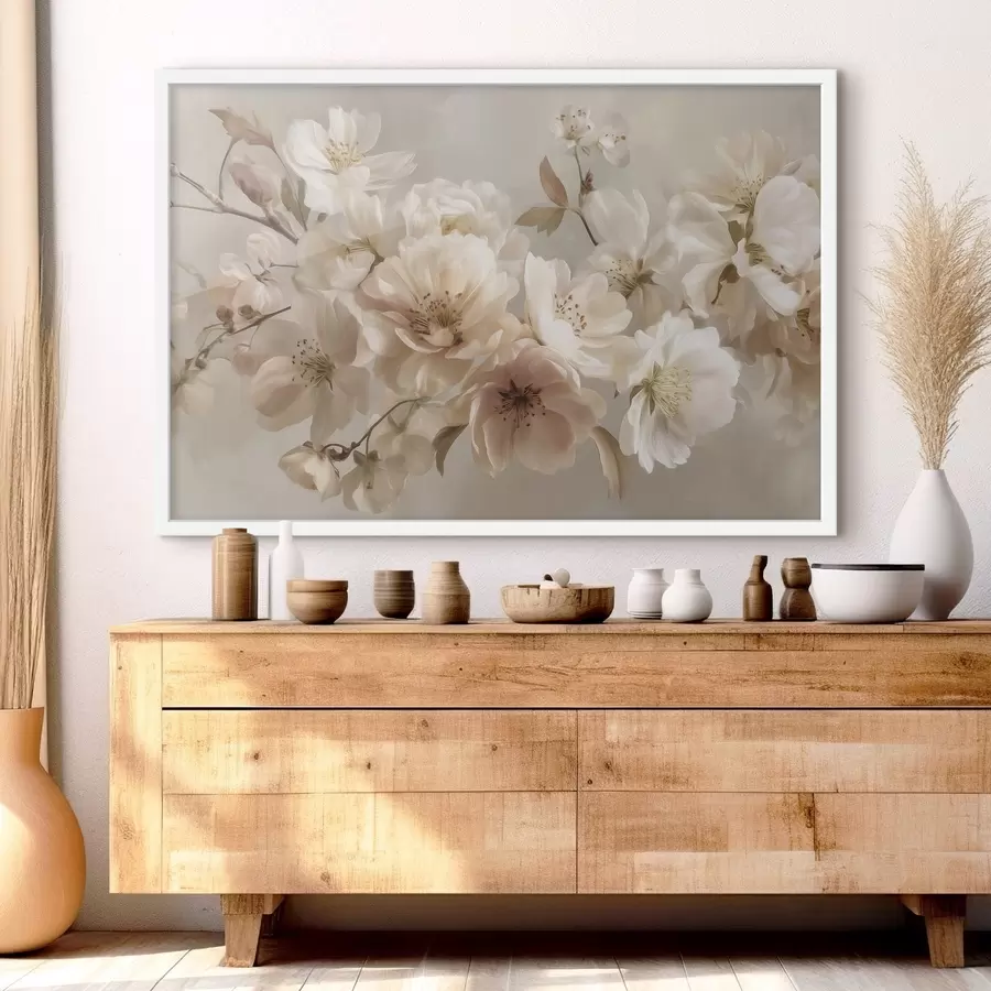 carta da parati Varietà di fiori grandi nr. f47646