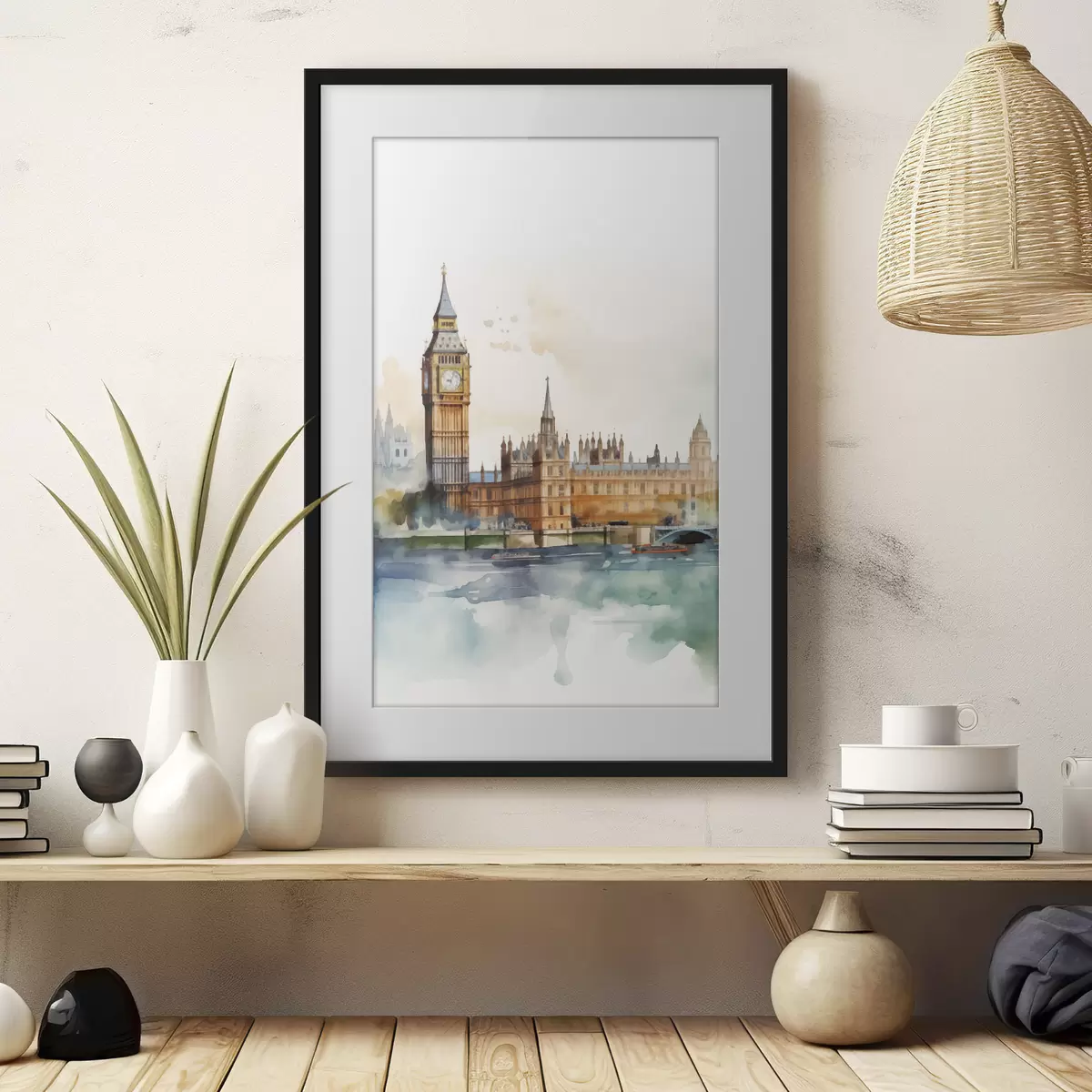 Poster Paesaggio e enigma f47680
