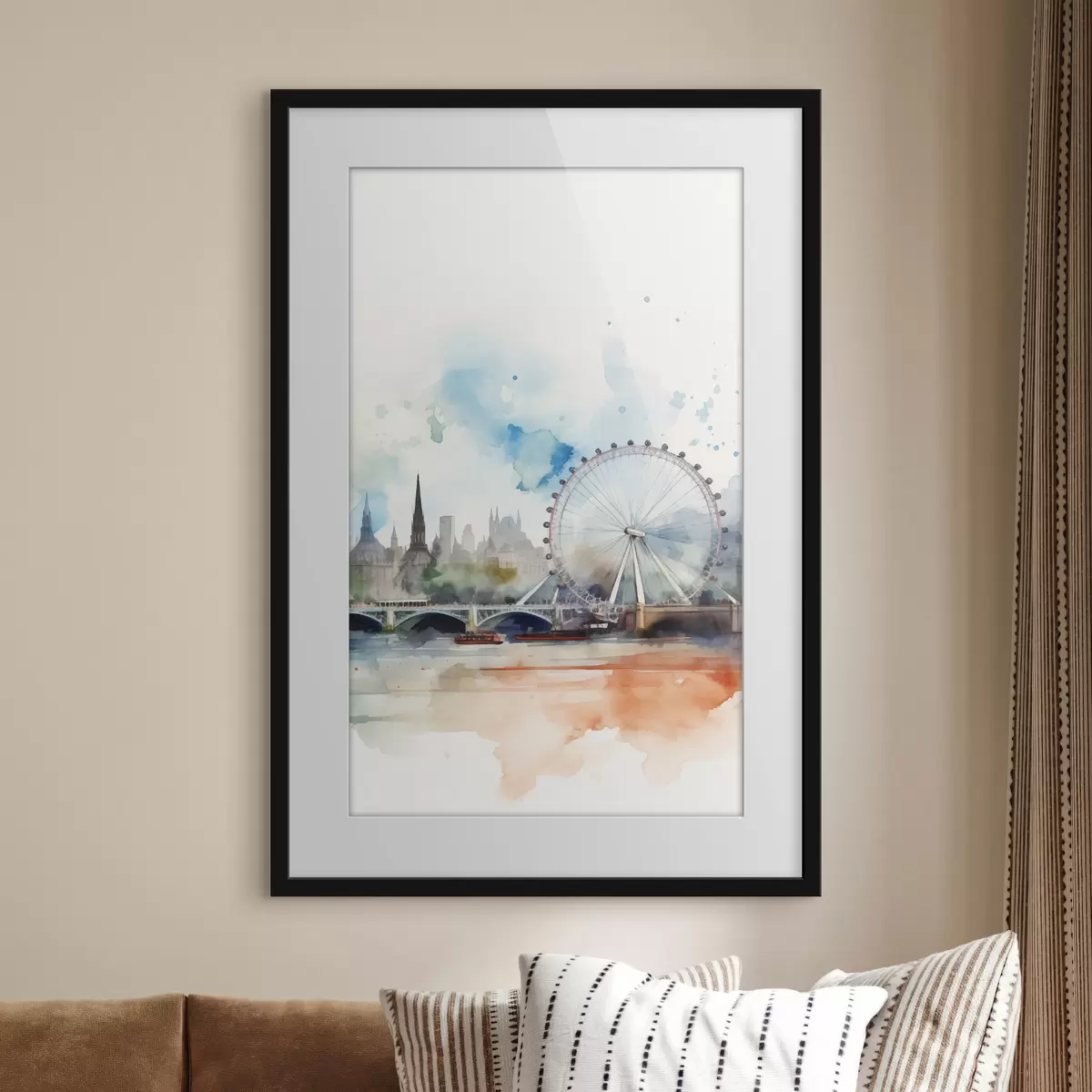 Poster Paesaggio e carezza f47681