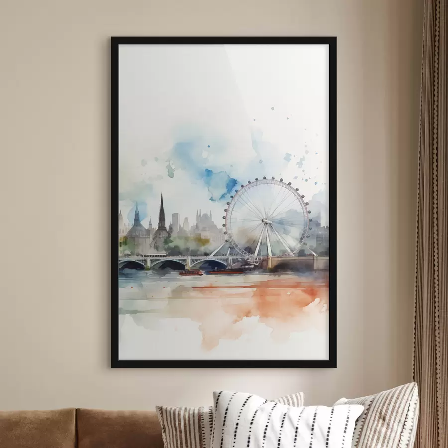 carta da parati Paesaggio londinese nr. f47681