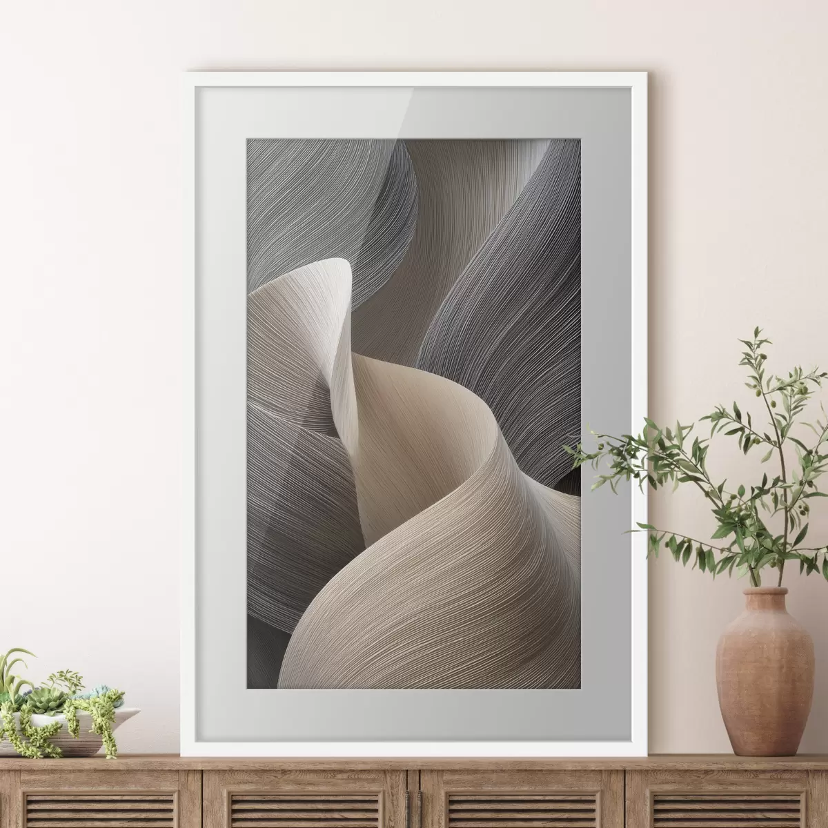 Poster Risacca in rilievo f47695