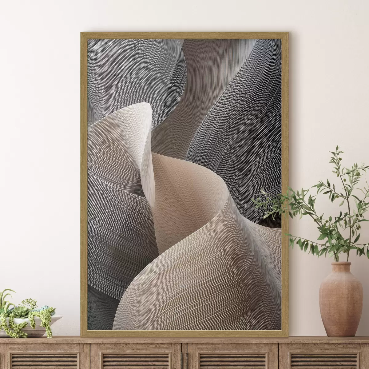 Poster Risacca in rilievo f47695