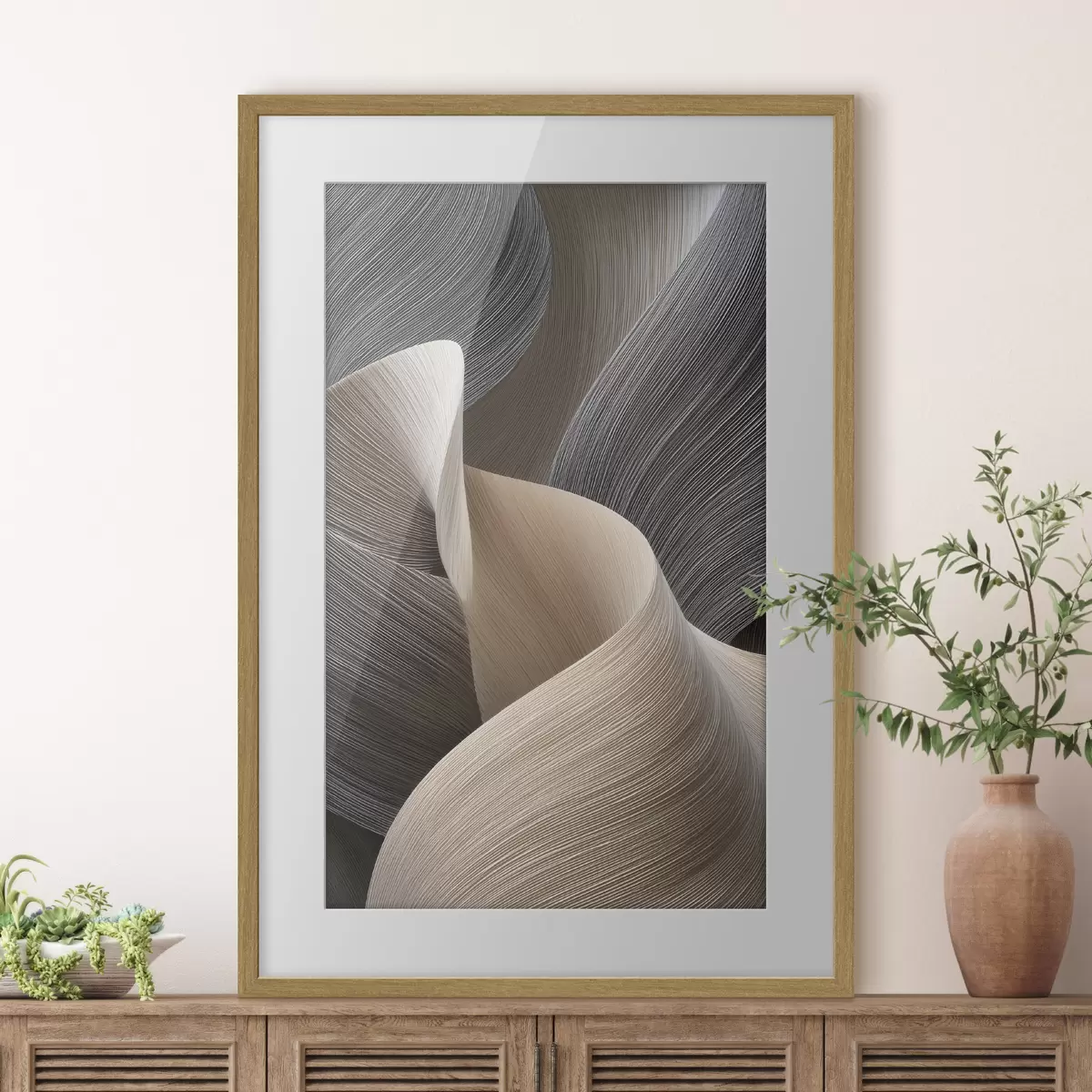 Poster Risacca in rilievo f47695