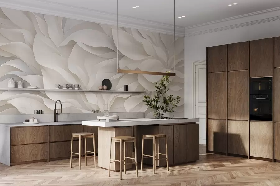 Carta da parati Floreale Petali eleganti n. w05168