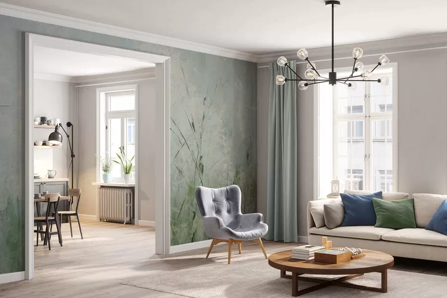 Carta da parati nature Leggerezza dell'erba 