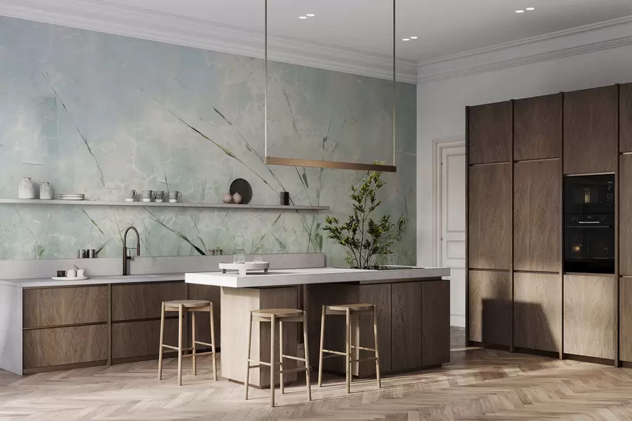 Carta da parati nature Leggerezza dell'erba 