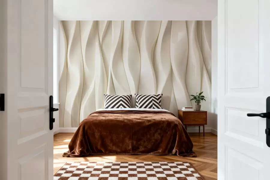 Carta da parati 3D Ritmo verticale 